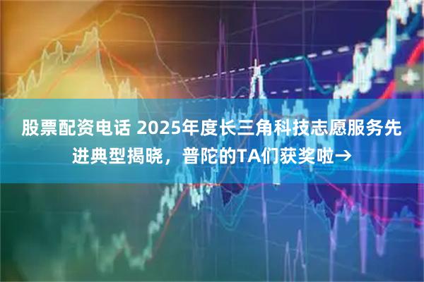 股票配资电话 2025年度长三角科技志愿服务先进典型揭晓,普陀的TA们获奖啦→